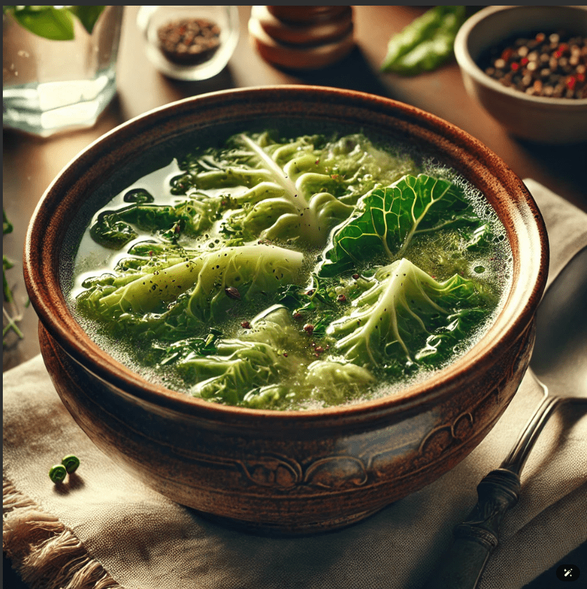 Cabbage Leaf Soup
